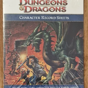 Dungeons & Dragons – Character Record Sheets 4e