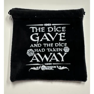 DragonShop kockazsák - fekete