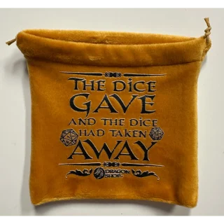 DragonShop kockazsák - sárga