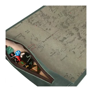 Drizzt & the Forgotten Realms Premium Dice Scroll Map for D&D - Artifacts Across Eternities