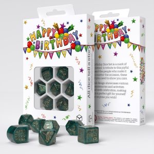 Happy Birthday Dice Set: Baloons