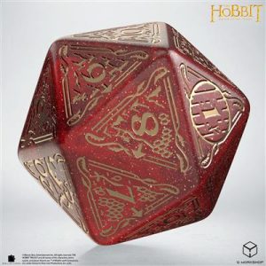 The Hobbit Spindown D20 Ember TCG Jumbo Die The Hobbit Spindown D20 Ember TCG Jumbo Die