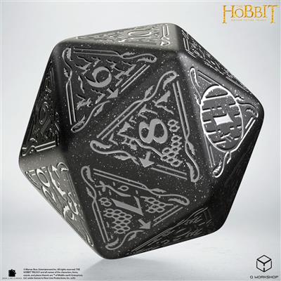 The Hobbit Spindown D20 Umbral TCG Jumbo Die