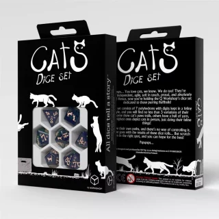 Cats Dice Set - Mittens