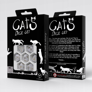 Cats Dice Set: Purrl Cats Dice Set: Purrl