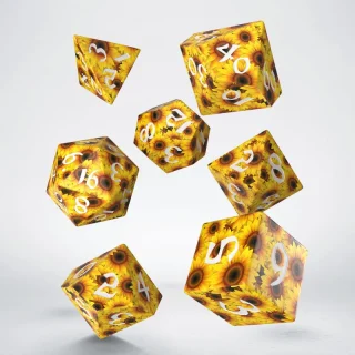 Sunflower - Full Art Dice Set