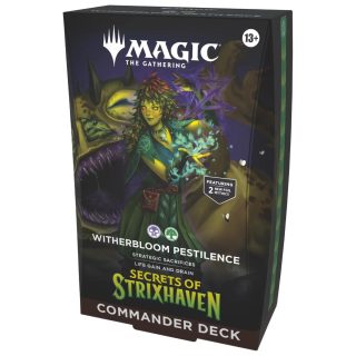 Witherbloom Pestilence Commander Deck - Magic: The Gathering: Secrets of Strixhaven