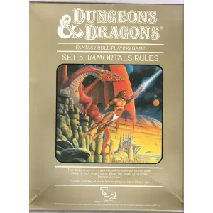 Dungeons & Dragons - Set 5: Immortals Rules
