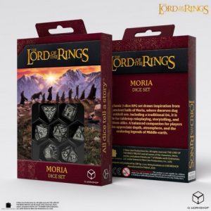 The Lord of the Rings - Moria (glow in the dark) Dice Set