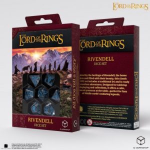 The Lord of the Rings - Rivendell (Water) Dice Set