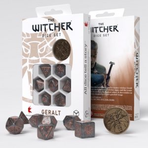 Geralt – Price of Neutrality - Witcher Dice Set Geralt – Price of Neutrality - Witcher Dice Set