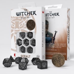 Geralt – The Silver Sword - Witcher Dice Set Geralt – The Silver Sword - Witcher Dice Set