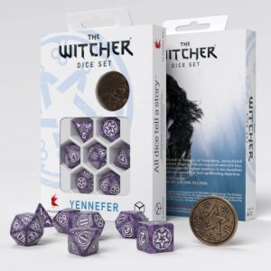 Yennefer - Lilac and Gooseberries - The Witcher Dice Set Yennefer - Lilac and Gooseberries - The Witcher Dice Set