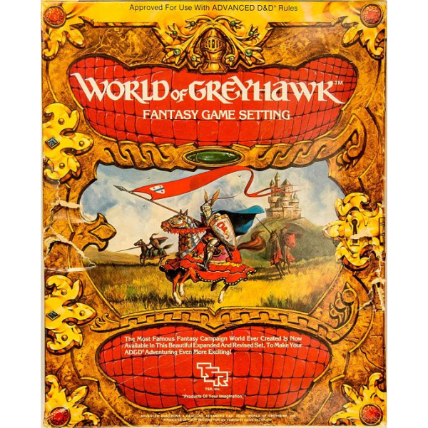 Advanced Dungeons & Dragons - World of Greyhawk Fantasy Game Setting