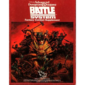 Advanced Dungeons & Dragons - BattleSystem Fantasy Combat Supplement