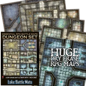 Essential RPG Battle Maps - Dungeon Set Essential RPG Battle Maps - Dungeon Set