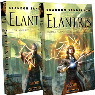 Elantris I - II. - Brandon Sanderson (Tizedik évfordulós, végleges szerzői kiadás)