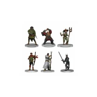 Warrior Set - Dragonlance - D&D Icons of the Realms Premium Miniatures