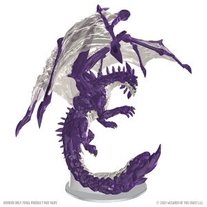 Adult Amethyst Dragon - Icons of the Realms Premium Miniatures