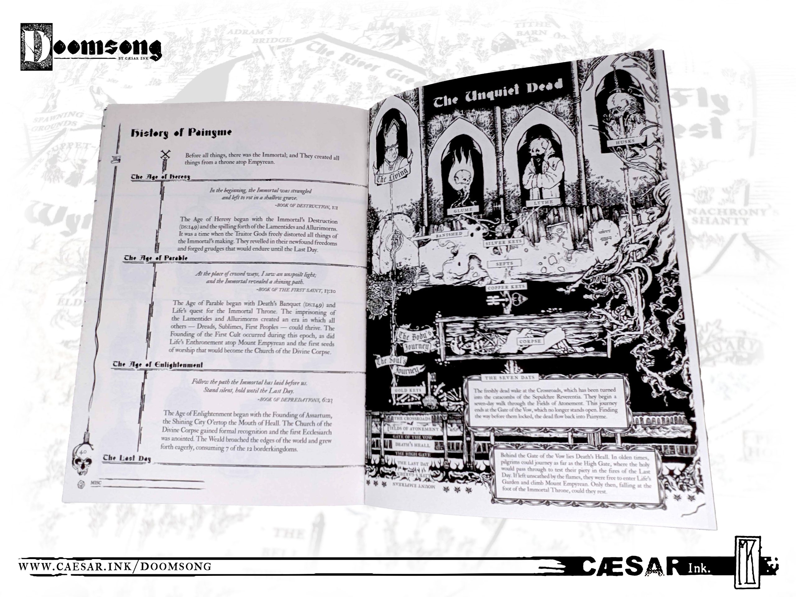 Doomsong Calendar of Painyme - Caesar Ink (eng)