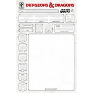 Dungeons and Dragons: Total Party Killers #1 (Cover E)