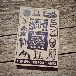 Frontier Scum - A rules light Western RPG