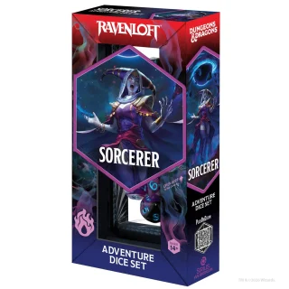 Ravenloft - Sorcerer Adventure Dice Set - Sirius Dice Dungeons & Dragons Adventure Dice