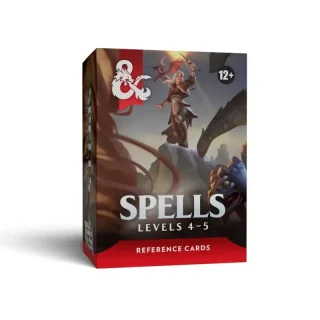 Spell Reference Cards: Levels 4 - 5 - Dungeons & Dragons Trove 8 - EN