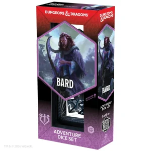 Ravenloft - Bard Adventure Dice Set - Sirius Dice Dungeons & Dragons Adventure Dice