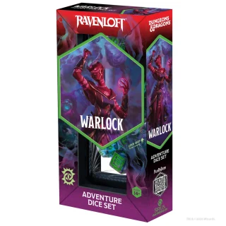 Ravenloft - Warlock Adventure Dice Set - Sirius Dice Dungeons & Dragons Adventure Dice